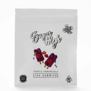 Sugar High Purple Punchsicle Thc Gummies